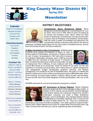 2021 Spring Newsletter