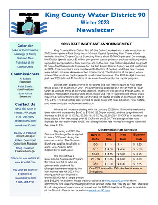 2023 Winter Newsletter