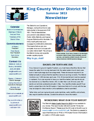 2023 Summer Newsletter