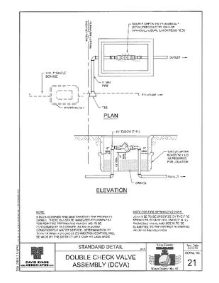 Double Check Valve Assembly