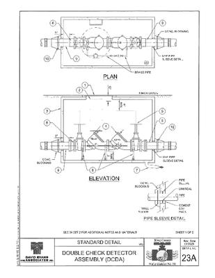 Double Check Detector Assembly